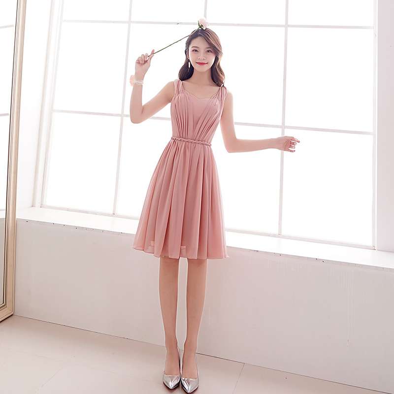 カラードレス 優美な姫風レースアップギャザードレス