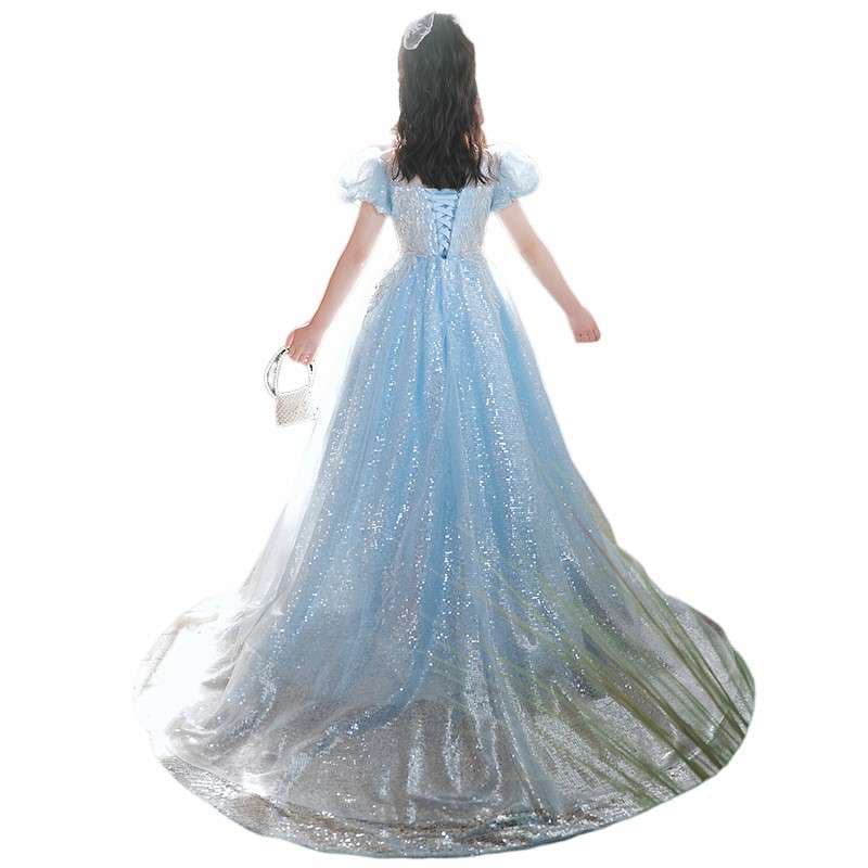 カラードレス きらめき舞う プリンセスライン ロングドレス