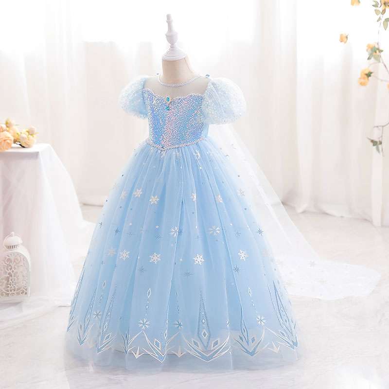 カラードレス きらめき雪華姫 パーティードレス