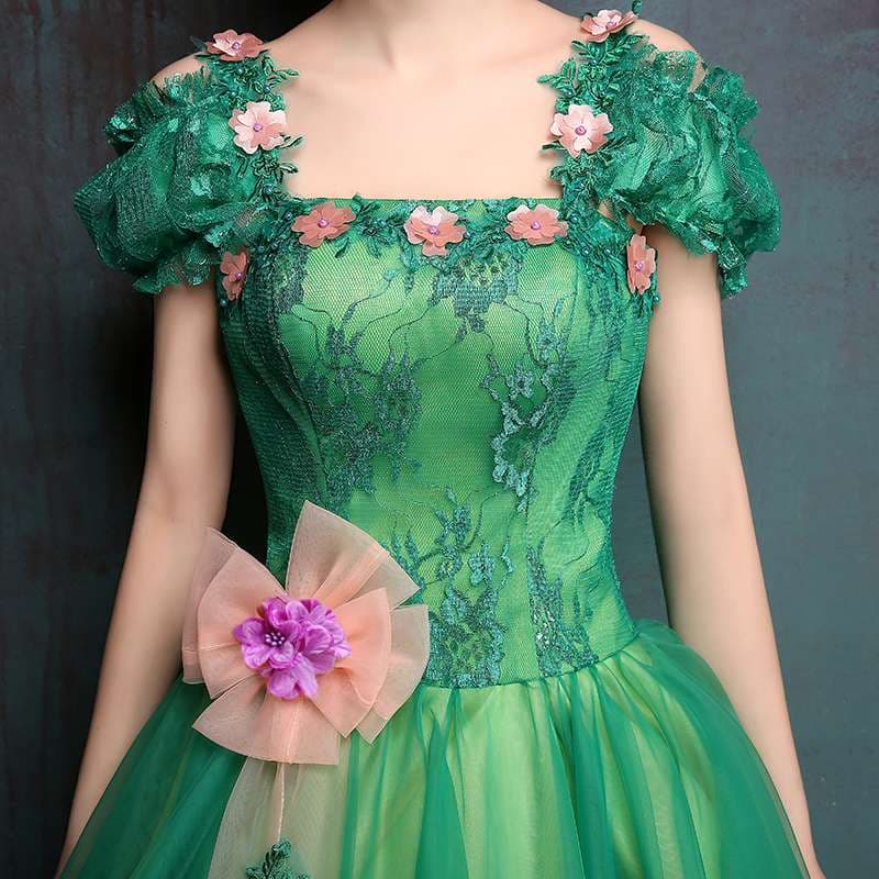 カラードレス 妖精の花冠プリンセスドレス