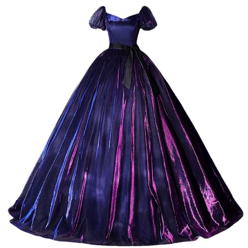 カラードレス 星空の夢舞う 姫系ボールガウン