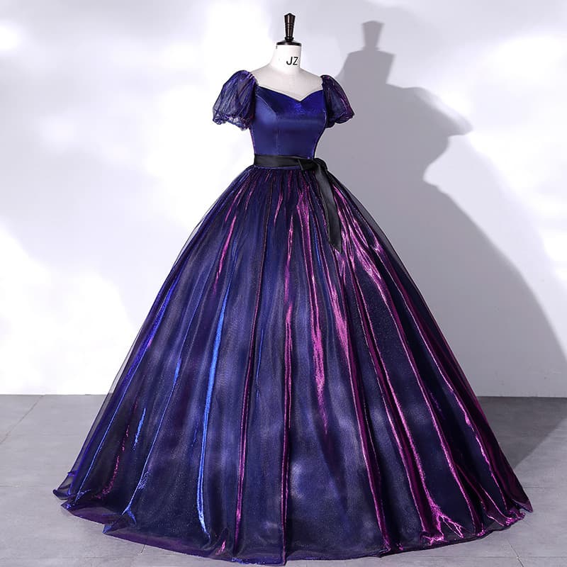 カラードレス 星空の夢舞う 姫系ボールガウン