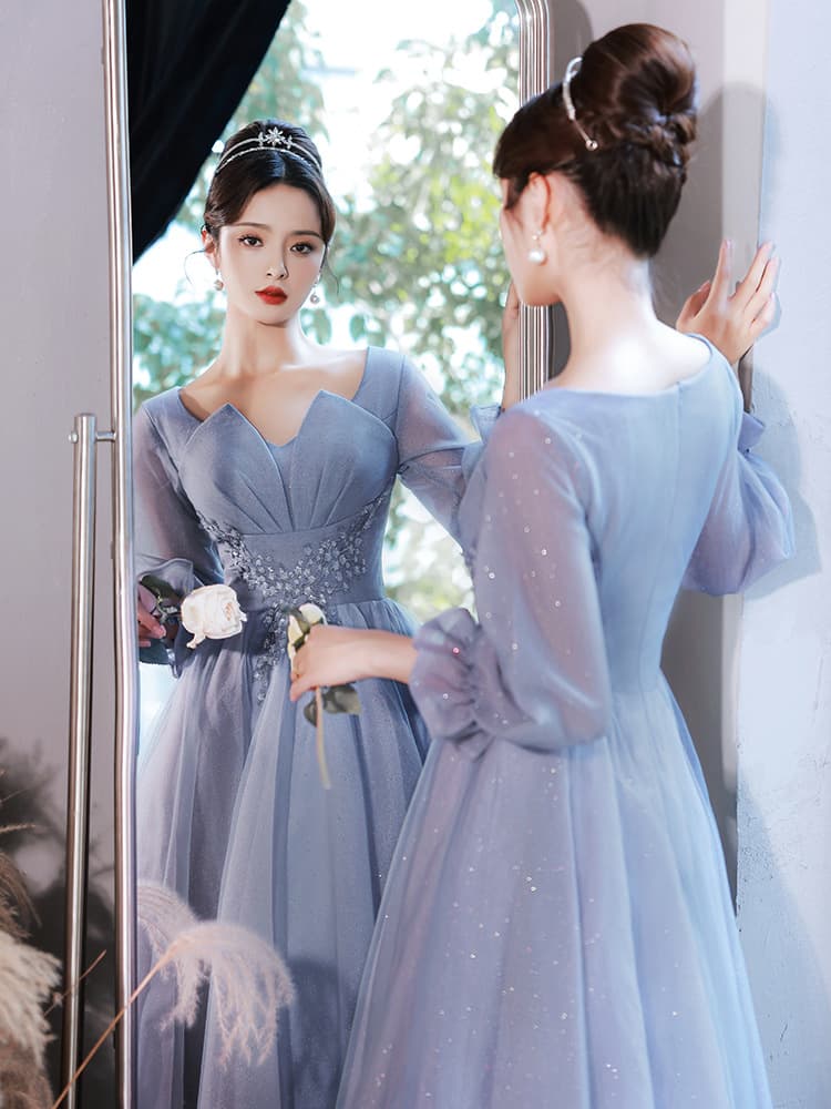 カラードレス キラめき姫系チュール ドレス