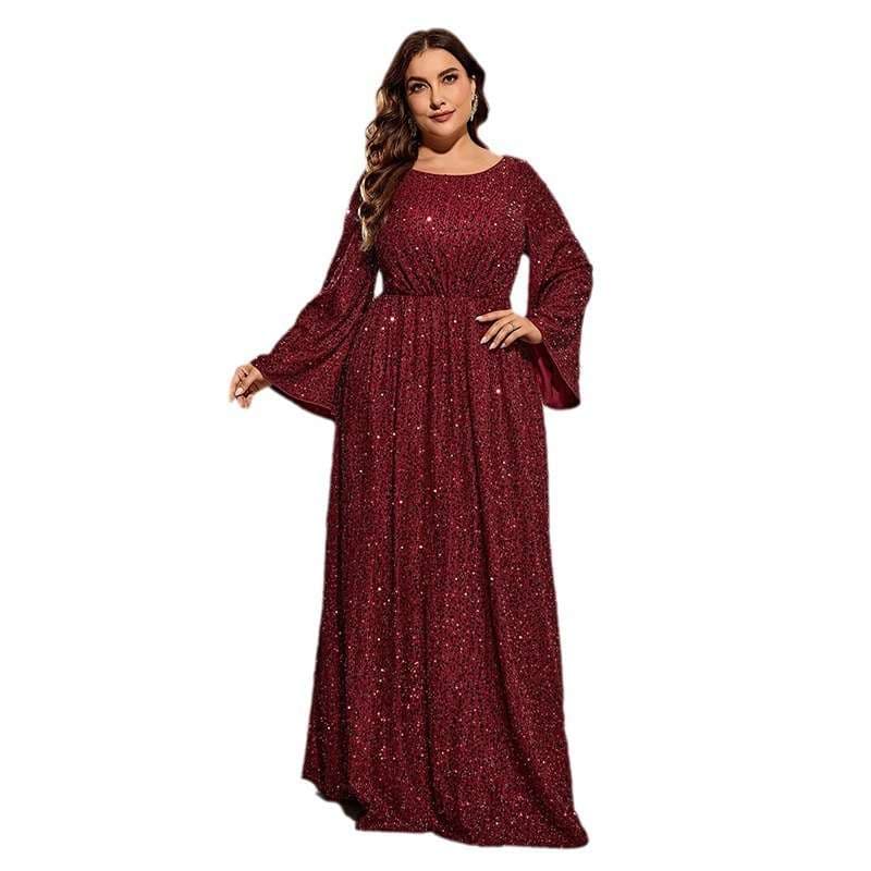 カラードレス きらめき舞う優美なロングドレス