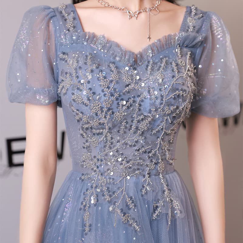 カラードレス キラめき星空チュールドレス