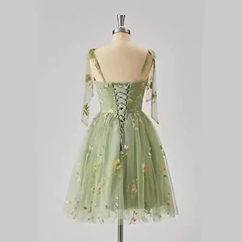 カラードレス カラードレス 花園の妖精ロングドレス