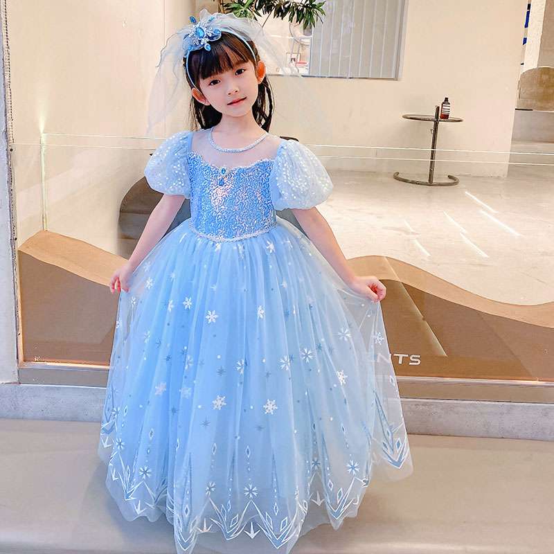 カラードレス きらめき雪華姫 パーティードレス