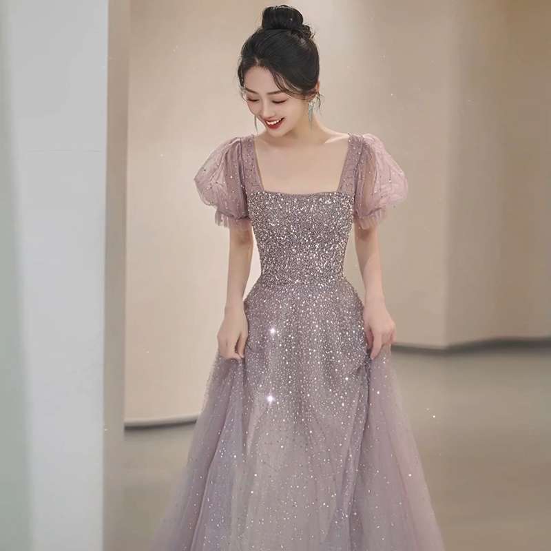 カラードレス キラめき煌めくチュールドレス