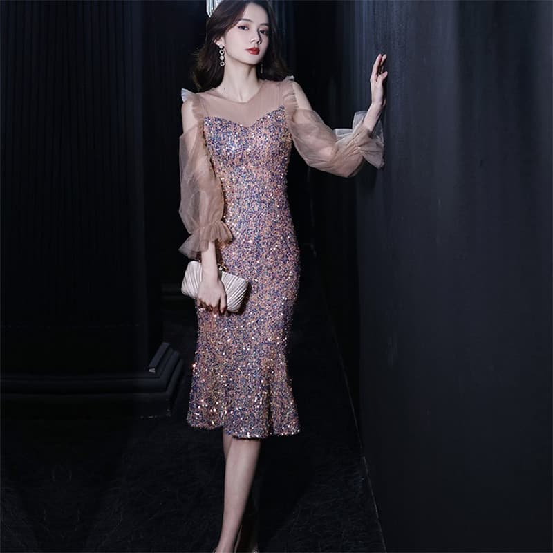 カラードレス きらめき輝く星空のような美しさ