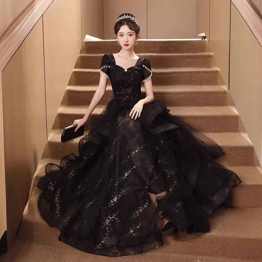 カラードレス カラードレス 星夜の輝き プリンセスドレス