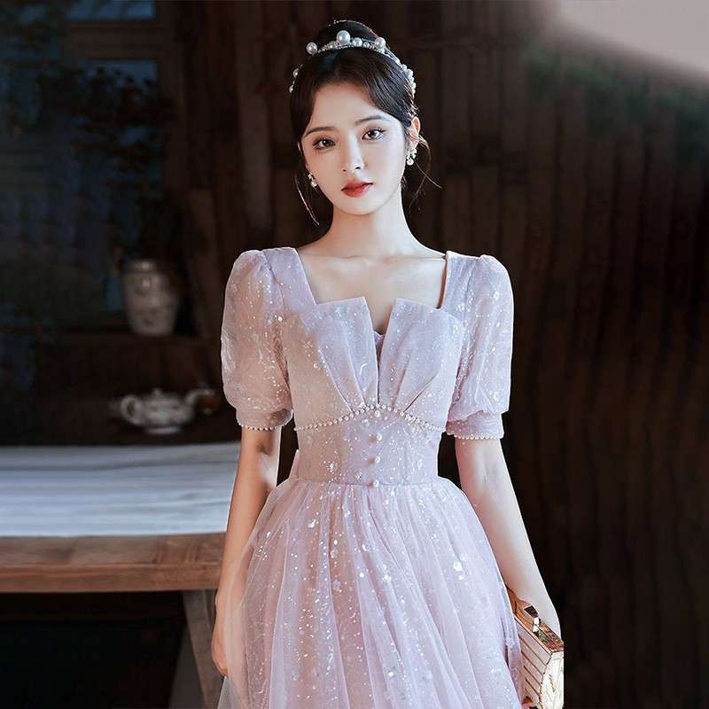 カラードレス 深窓の令嬢ドレス キラキラ星屑コレクション