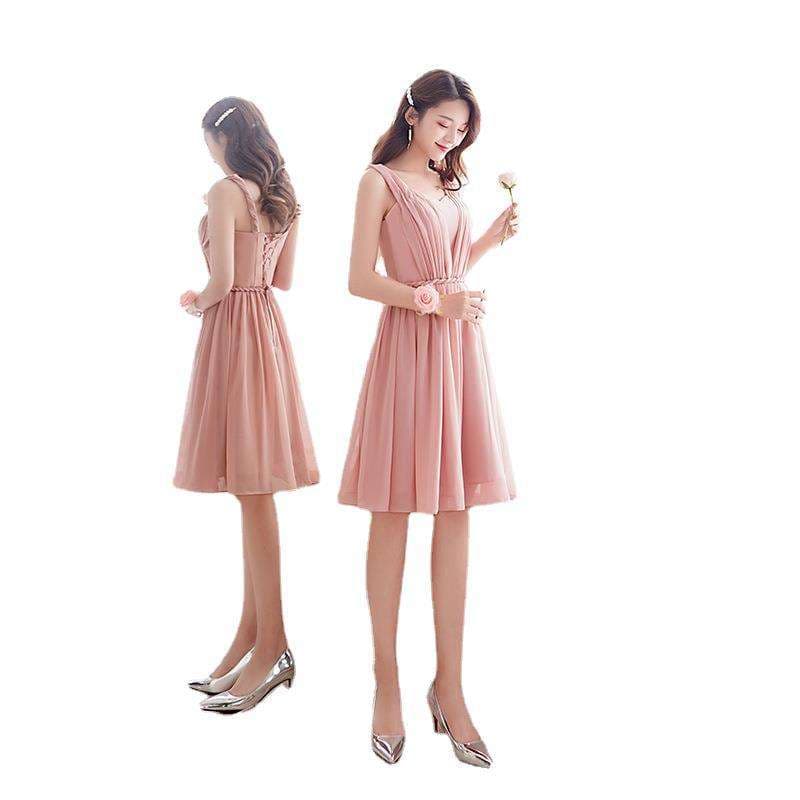 カラードレス 優美な姫風レースアップギャザードレス